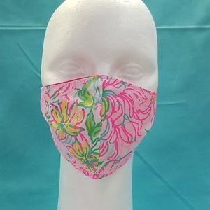 New Repurposed Lilly Pulitzer fabric mask
